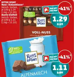 PENNY RITTER SPORT Nuss-/Kakaoklasse Angebot