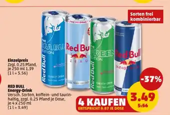 PENNY RED BULL Energy-Drink Angebot