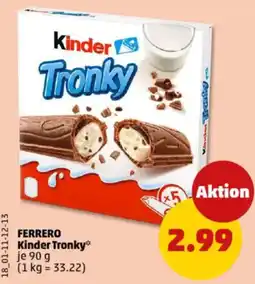 PENNY FERRERO Kinder Tronky Angebot