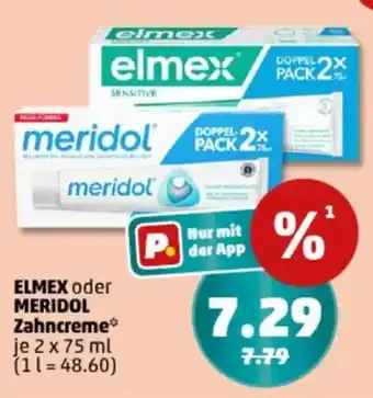 PENNY ELMEX oder MERIDOL Zahncreme Angebot