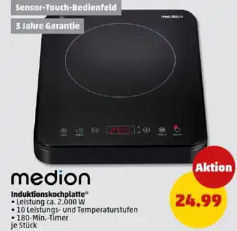 PENNY medion Induktionskochplatte Angebot