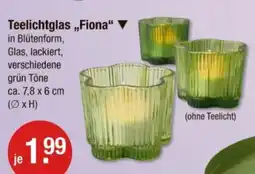 V Markt Teelichtglas „,Fiona❝ Angebot