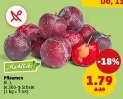 PENNY Marktliebe Pflaumen Angebot