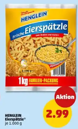 PENNY HENGLEIN Eierspätzle Angebot