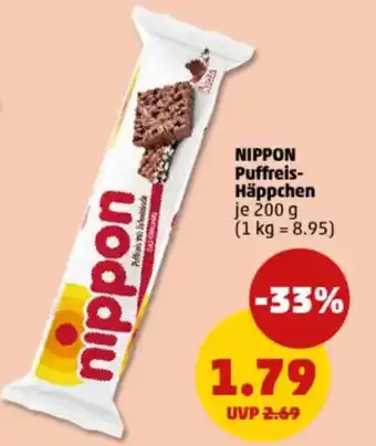 PENNY NIPPON Puffreis- Häppchen Angebot