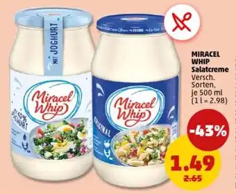 PENNY MIRACEL WHIP Salatcreme Angebot