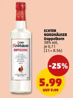 PENNY ECHTER NORDHÄUSER Doppelkorn Angebot