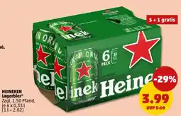 PENNY HEINEKEN Lagerbier Angebot