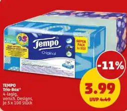 PENNY TEMPO Trio-Box Angebot