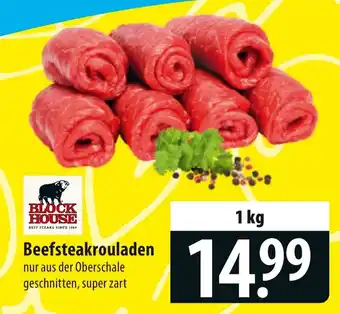 Famila Nord Ost BLOCK HOUSE Beefsteakrouladen Angebot