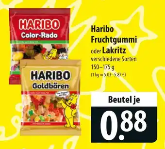 Famila Nord Ost Haribo Fruchtgummi oder Lakritz Angebot