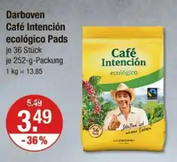 V Markt Darboven Café Intención ecológico Pads Angebot