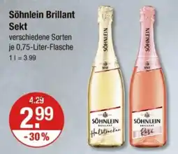 V Markt Söhnlein Brillant Sekt Angebot