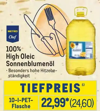 METRO METRO Chef 100% High Oleic Sonnenblumenöl Angebot