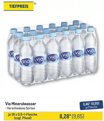 METRO Vio Mineralwasser Angebot