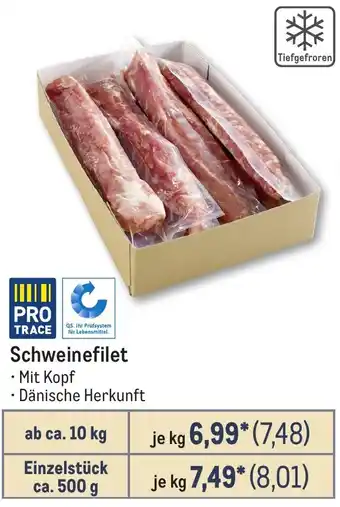 METRO Schweinefilet Angebot