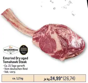 METRO Emsrind Dry aged Tomahawk Steak Angebot