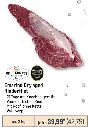 METRO Emsrind Dry aged Rinderfilet Angebot