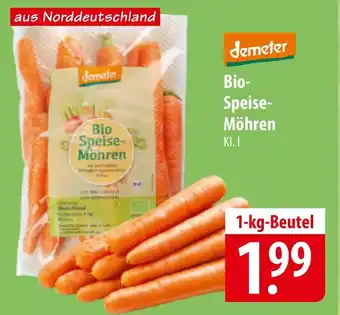 Famila Nord Ost demeter Bio- Speise- Möhren Angebot