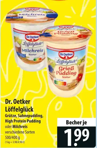 Famila Nord Ost Dr. Oetker Löffelglück Angebot
