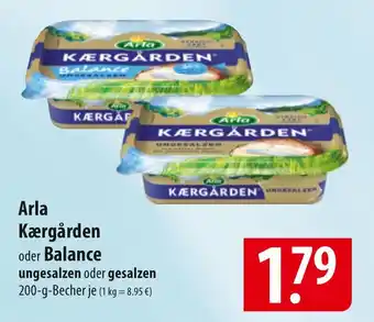 Famila Nord Ost Arla Kærgården oder Balance Angebot