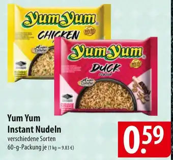 Famila Nord Ost Yum Yum Instant Nudeln Angebot
