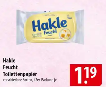 Famila Nord Ost Hakle Feucht Toilettenpapier Angebot