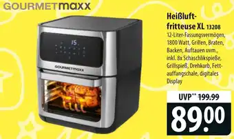 Famila Nord Ost GOURMETmaxx Heißluft- fritteuse XL 13208 Angebot