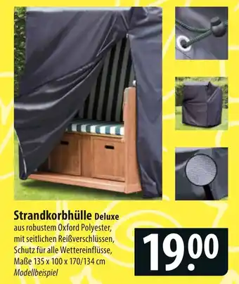 Famila Nord Ost Strandkorbhülle Deluxe Angebot
