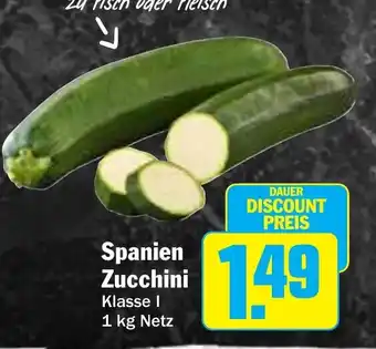 AEZ Spanien Zucchini Angebot