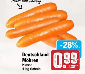 AEZ Deutschland Möhren Angebot