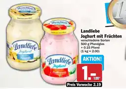 AEZ Landliebe Joghurt mit Früchten Angebot