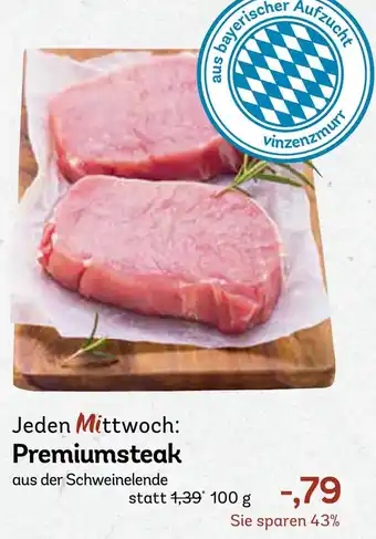 AEZ Jeden Mittwoch Premiumsteak Angebot