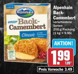 AEZ Alpenhain Back- Camembert Angebot