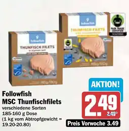 AEZ Followfish MSC Thunfischfilets Angebot