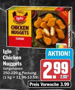 AEZ Iglo Chicken Nuggets Angebot