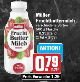 AEZ Müller Fruchtbuttermilch Angebot