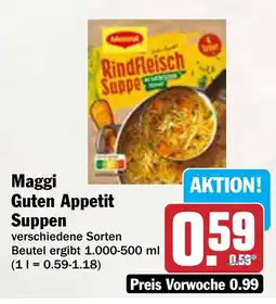 AEZ Maggi Guten Appetit Suppen Angebot