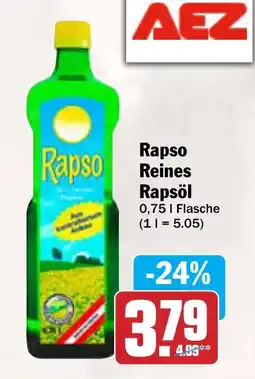 AEZ Rapso Reines Rapsöl Angebot