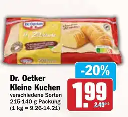 AEZ Dr. Oetker Kleine Kuchen Angebot