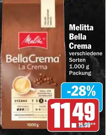 AEZ Melitta Bella Crema Angebot