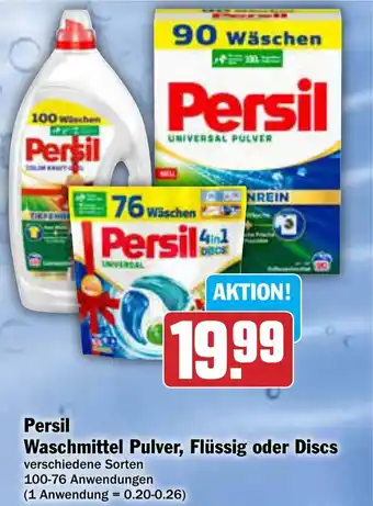 AEZ Persil Waschmittel Pulver, Flüssig oder Discs Angebot