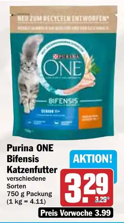 AEZ Purina ONE Bifensis Katzenfutter Angebot