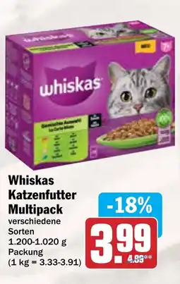 AEZ Whiskas Katzenfutter Multipack Angebot