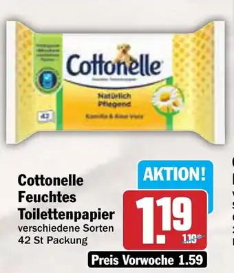 AEZ Cottonelle Feuchtes Toilettenpapier Angebot