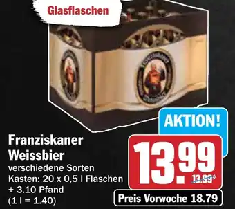 AEZ Franziskaner Weissbier Angebot