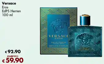 Travel Free Versace Eros EdPS Herren Angebot