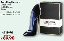 Travel Free Carolina Herrera Good Girl EdPS Damen Angebot