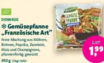 Biomarkt DENNREE Gemüsepfanne ,,Französische Art" Angebot