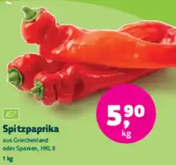 Biomarkt Spitzpaprika Angebot